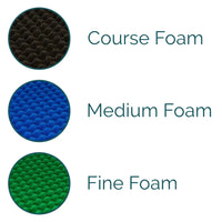 AllPondSolutions 42"x 21" Garden Fish Pond Replacement Filter Foams x 3