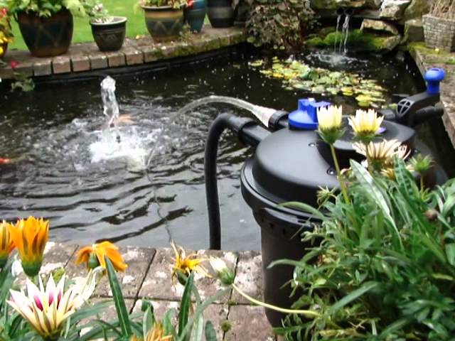 AllPondSolutions 3000L Pressurised Pond Filter 9w UV Easy Clean PFC-3000