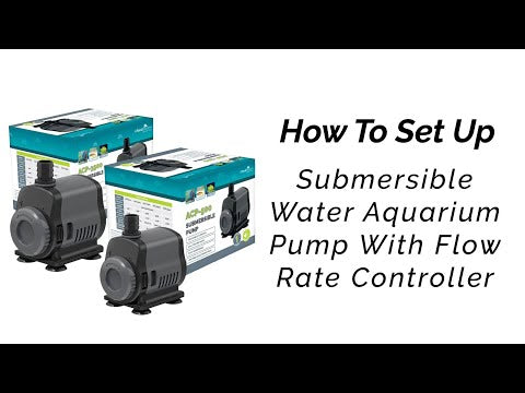 1000 L/H Submersible Aquarium Water Pump with Flow Controller