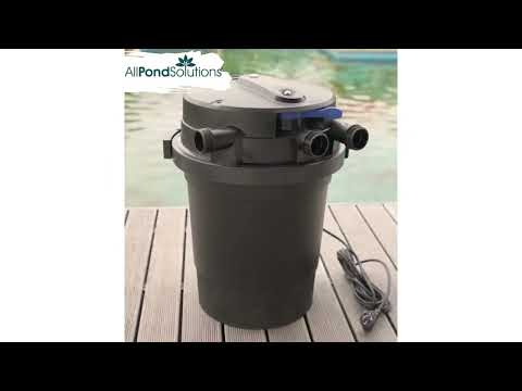 AllPondSolutions 75000L Koi Pressurised Pond Filter Kit PRO-75000-KIT with UV Light Timer