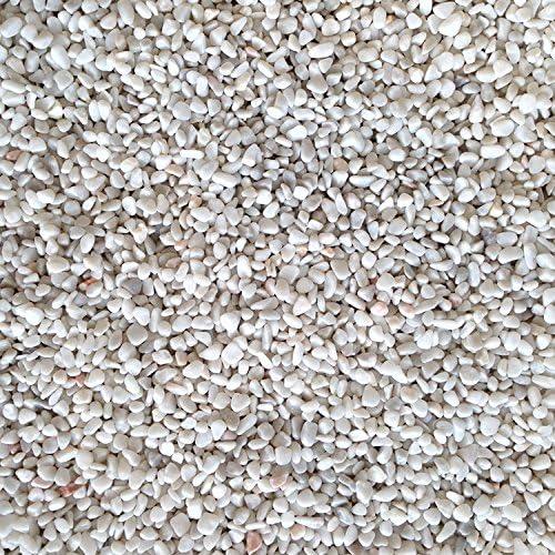 Aquarium Fish Tank Gravel 6-8mm White - 5kg