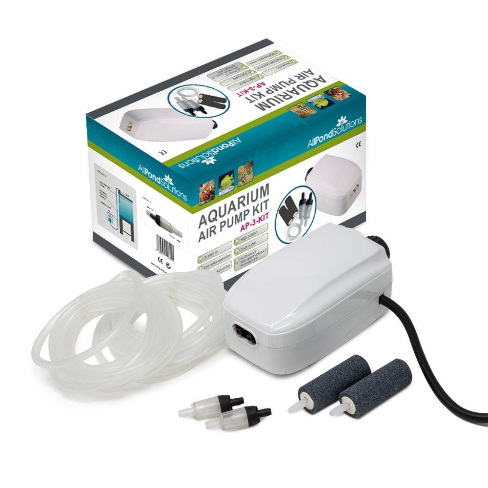 180L/H Aquarium Air Pump Complete Kit AP-3 - AllPondSolutions