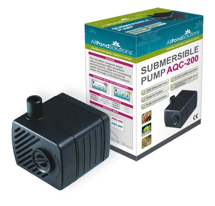 200 L/H Submersible Water Aquarium Pump - AllPondSolutions