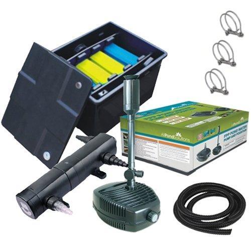 6,000L Pond Box Filter Kit with 18W UV, FPP-3500 L/H Pump & Hose