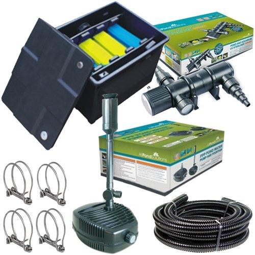 6000L Pond Box Filter / FPP-3500 L/H Pond Pump / 18w UV - AllPondSolutions