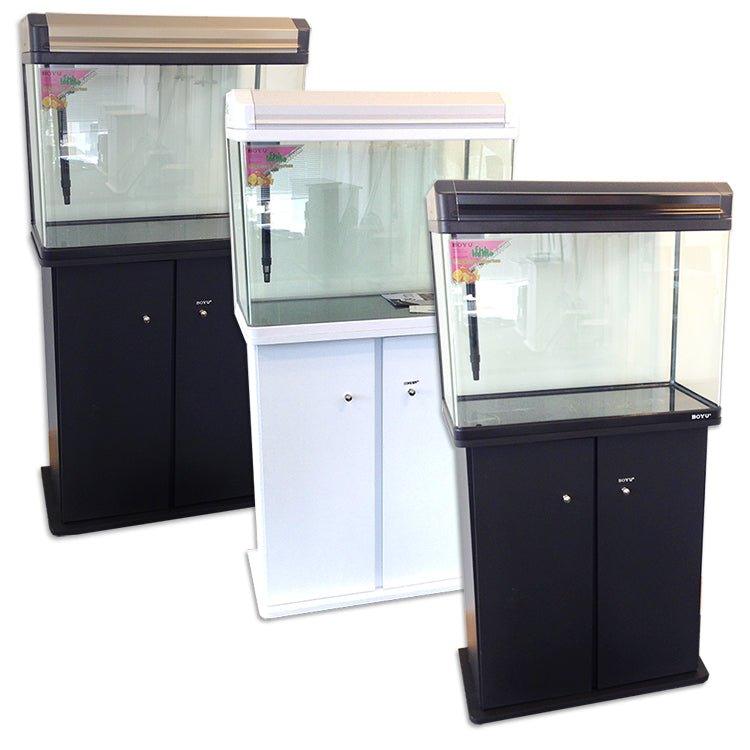 68L Cabinet Fish Tank (60cm 2ft) 2 Colours - AllPondSolutions