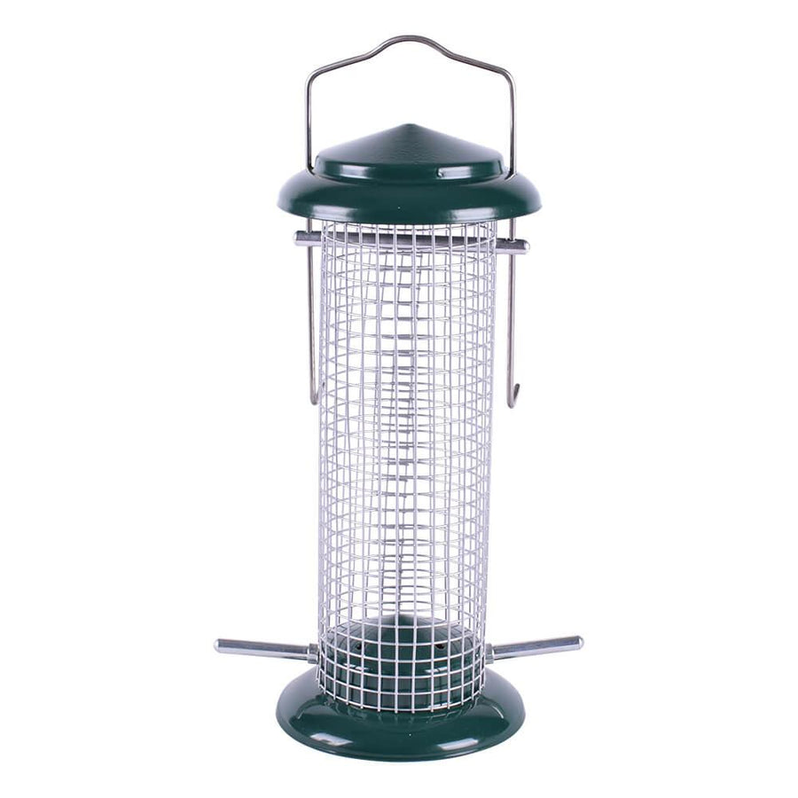 AllPetSolutions Wild Bird Nut Metal Feeder, 9" - AllPondSolutions