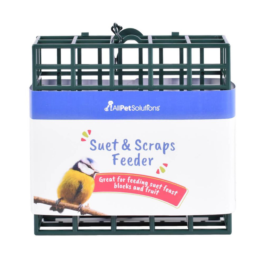 AllPetSolutions Wild Bird Plastic Suet Basket Feeder - AllPondSolutions