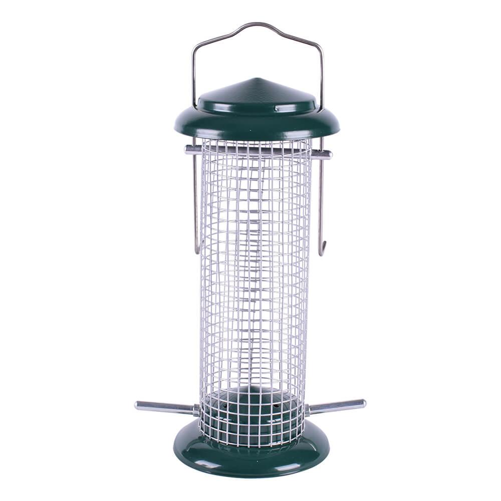 AllPetSolutions Wild Bird Seed & Nut Metal Feeders, 9" - AllPondSolutions