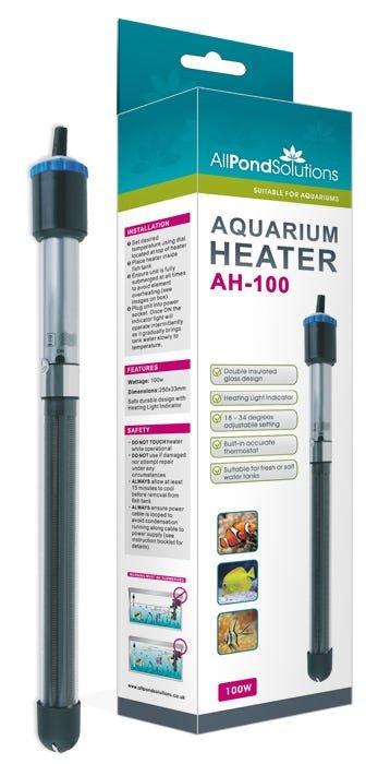 AllPondSolutions 100w Aquarium Fish Tank Heater - AllPondSolutions