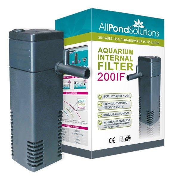AllPondSolutions 200L/H Aquarium Internal Filter 200IF - AllPondSolutions