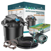 AllPondSolutions AUTO-PFC-25000 self-cleaning pond filter kit with UV steriliser and pump