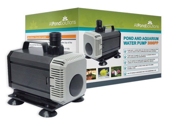 AllPondSolutions 3000PP submersible pond pump, 3000 litres per hour