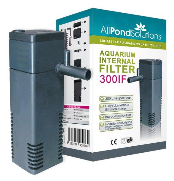 AllPondSolutions 300L/H Aquarium Internal Filter 300IF - AllPondSolutions