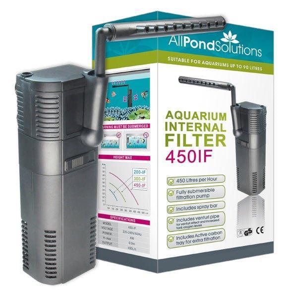 AllPondSolutions 450IF aquarium internal filter, 450 litres per hour