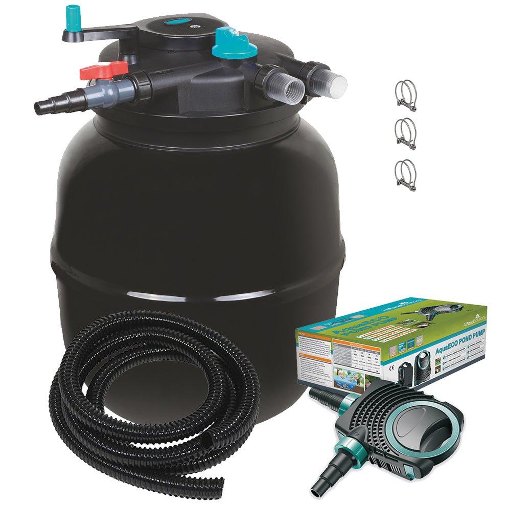 AllPondSolutions 50000L Pressurised Pond Filter Easy Clean PFC-50000-KIT - AllPondSolutions