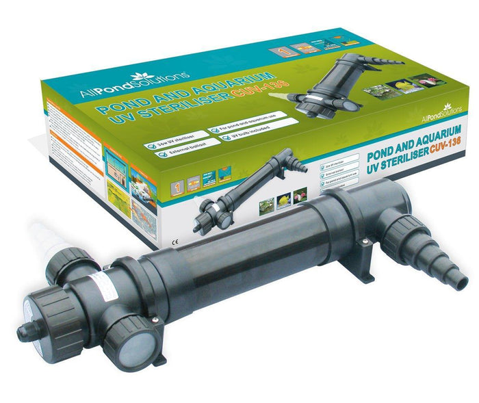 55W UV Steriliser & Clarifier for Ponds and Aquariums - CUV-155