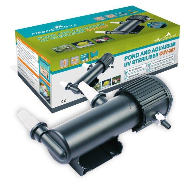 7W UV Steriliser & Clarifier for Ponds and Aquariums - CUV-207