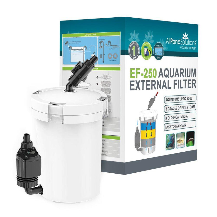 AllPondSolutions 800L/H Aquarium External Filter EF-250 - AllPondSolutions