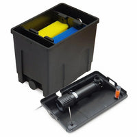 AllPondSolutions BF-6000+ pond box filter kit with 9W UV and pump