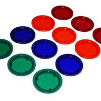 AllPondSolutions underwater pond rock light set of three with colour lenses