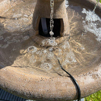 AllPondSolutions antique stone effect 3-tier garden water fountain feature