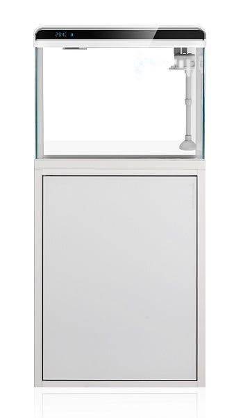 Aquarium Fish Tank & Cabinet Kit - LED - White 70L - 57cm - AllPondSolutions
