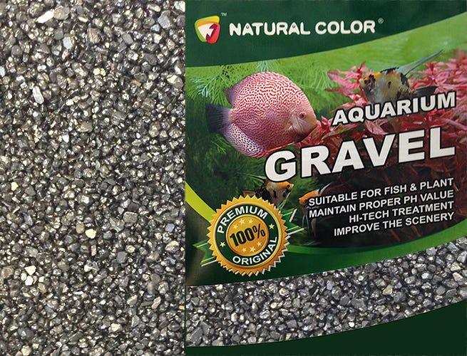 Aquarium Fish Tank Black Gravel 2 - 3mm 2kg - AllPondSolutions