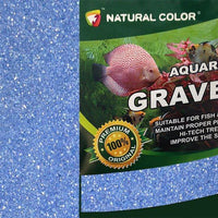 AllPondSolutions blue aquarium sand, 0.4-0.6mm, 5kg bag