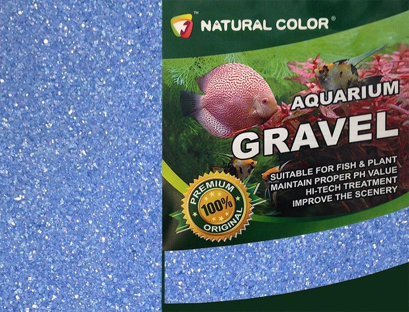 AllPondSolutions blue aquarium sand, 0.4-0.6mm, 5kg bag