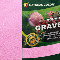 AllPondSolutions light pink aquarium sand, 0.4-0.6mm, 5kg bag