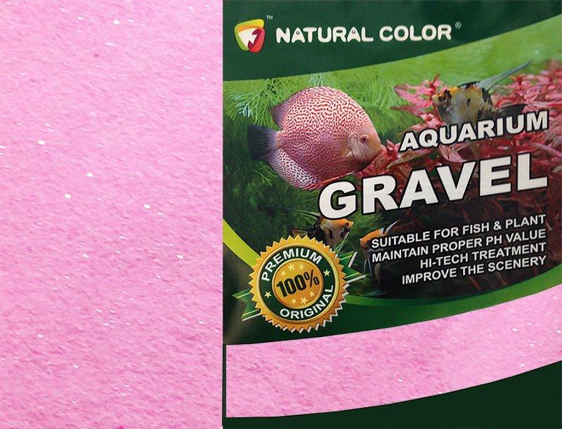 AllPondSolutions light pink aquarium sand, 0.4-0.6mm, 5kg bag