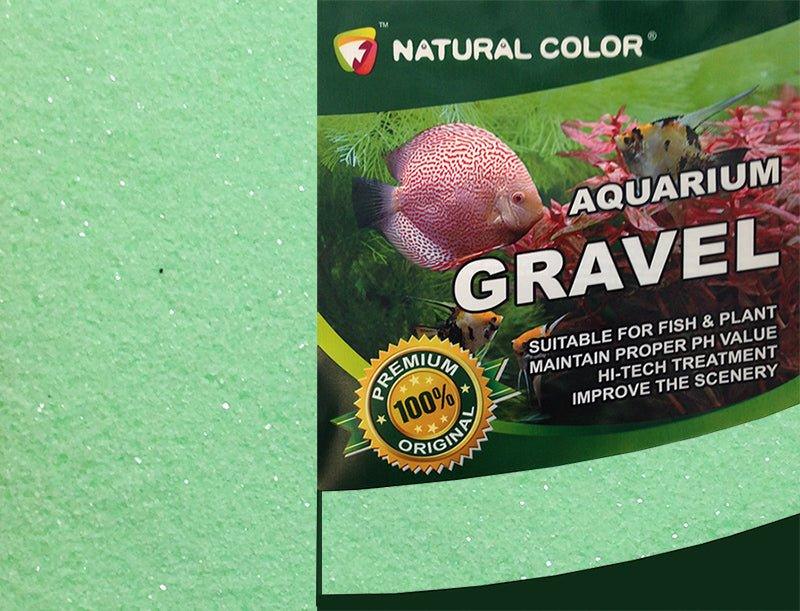 Aquarium Fish Tank Lime Green Sand 0.4 - 0.6mm 5kg - AllPondSolutions