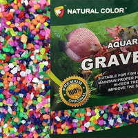 AllPondSolutions mixed sweeties aquarium gravel, 4-6mm, 5kg bag