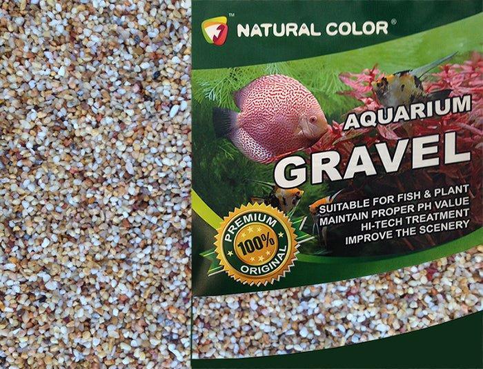 AllPondSolutions pea shingle aquarium gravel, 2-4mm, 5kg bag
