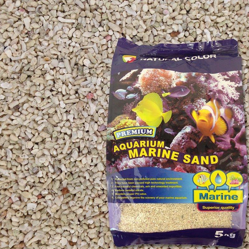 AllPondSolutions dry reef marine aquarium sand, 2-4mm, 5kg bag