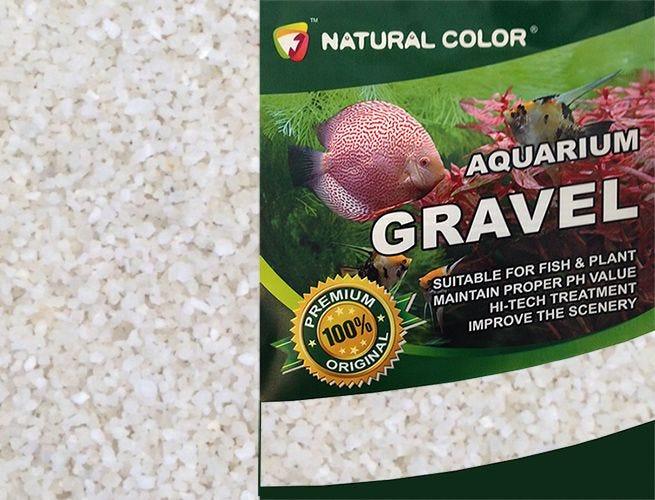 Aquarium Fish Tank White Gravel 4 - 6mm 2kg - AllPondSolutions