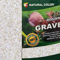AllPondSolutions white aquarium gravel, 4-6mm, 5kg bag