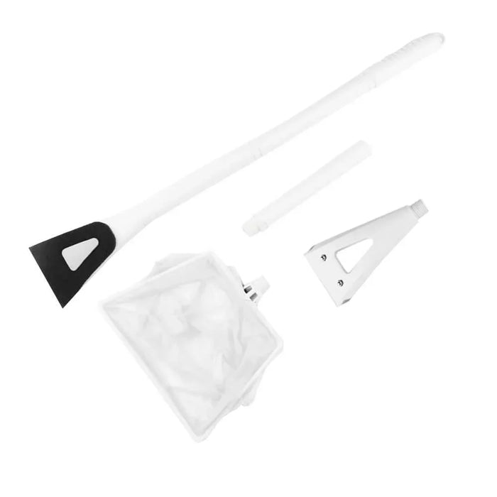 Aquarium Fish Tank Glass Cleaner Plus 3 way Interchangeable Tool