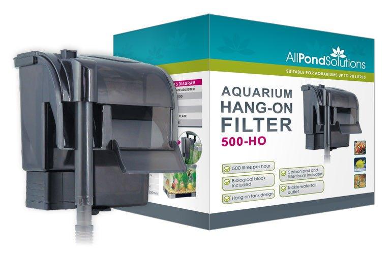 Aquarium Hang on Filter 500L/H - AllPondSolutions