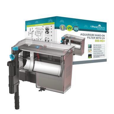 Aquarium Fish Tank Hang on Filter 800 L/H + 5W UV