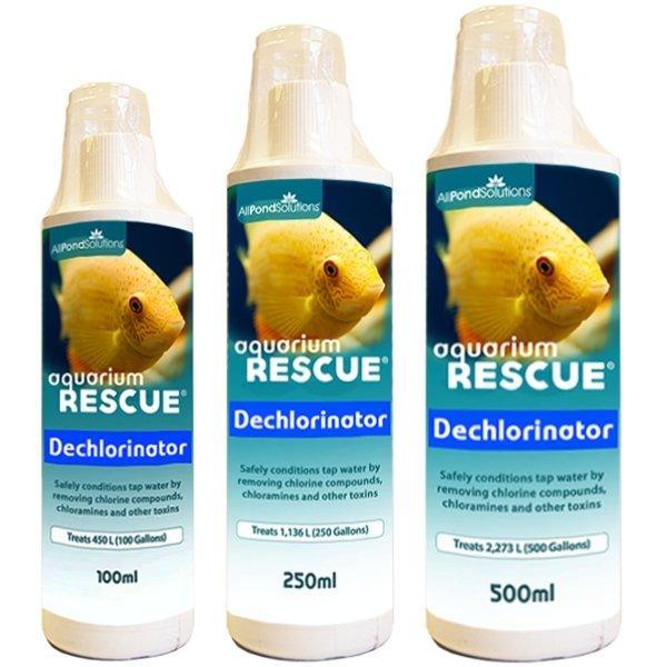 Aquarium Fish Tank Rescue Dechlorinator - 100ml / 250ml / 500ml
