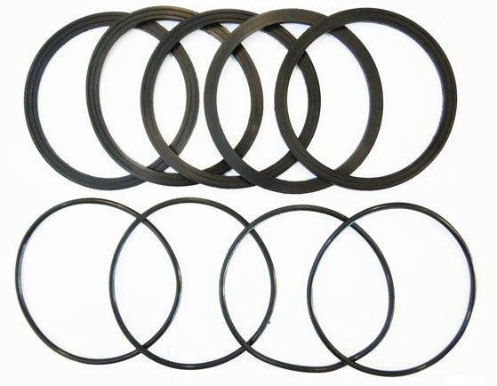 AllPondSolutions CBF filter connector and nut O-ring pack
