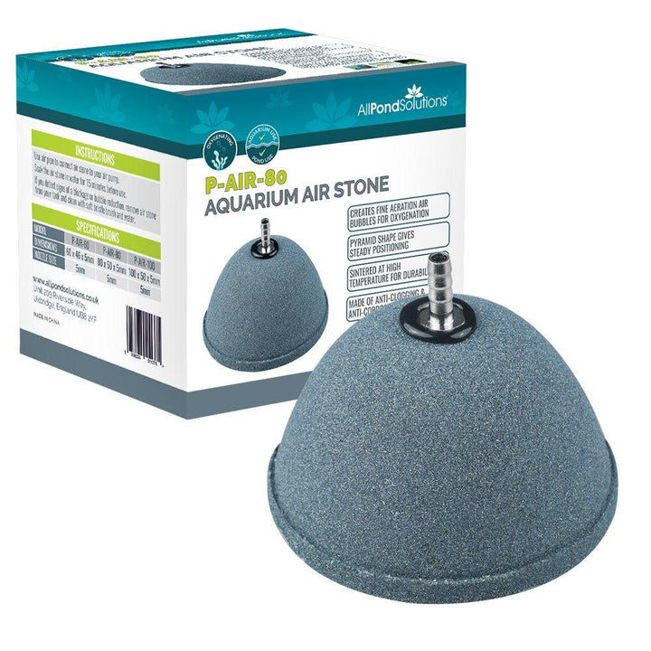 Ceramic Pyramid Air Stone Diffuser - 3 Sizes - AllPondSolutions