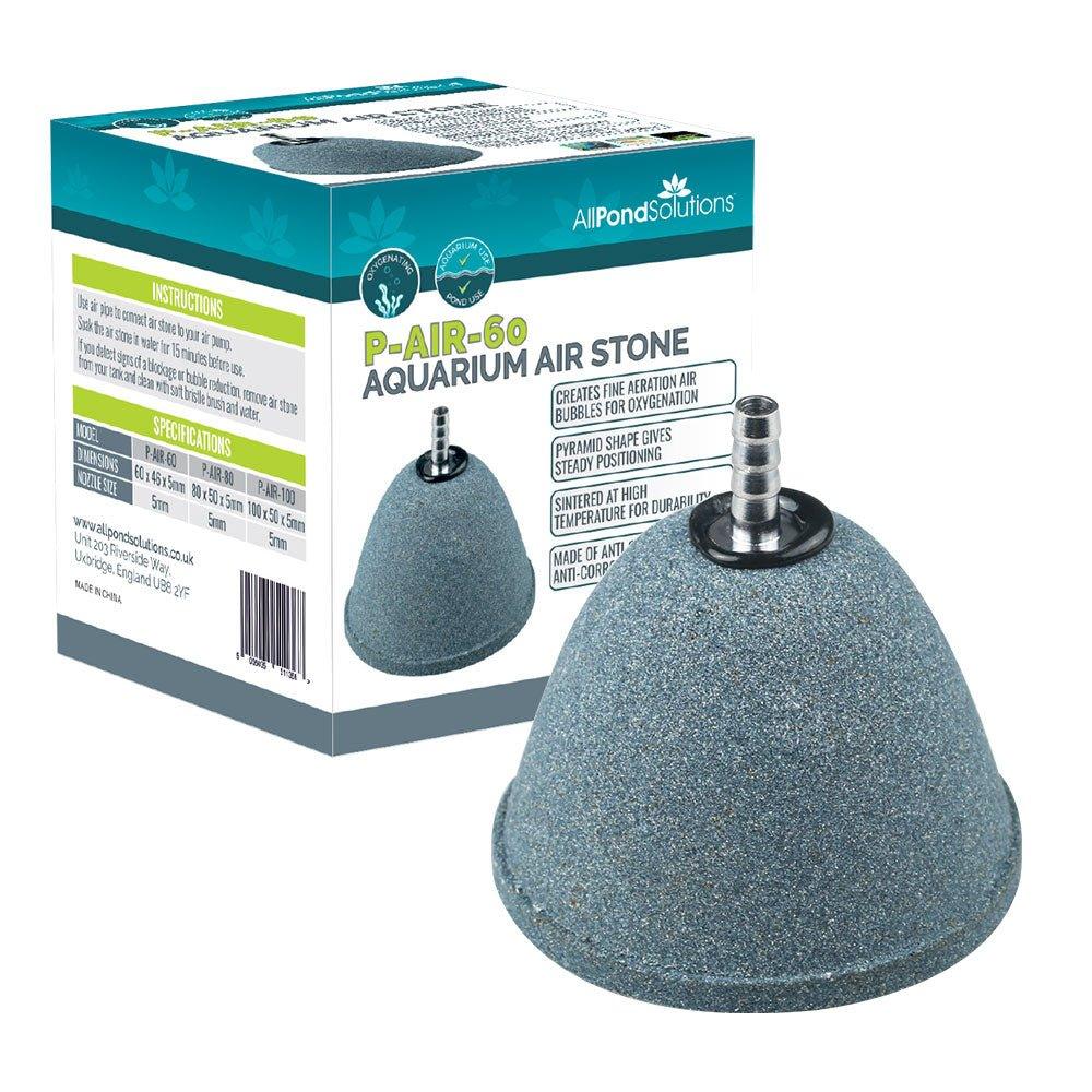 Ceramic Pyramid Air Stone Diffuser - 3 Sizes - AllPondSolutions