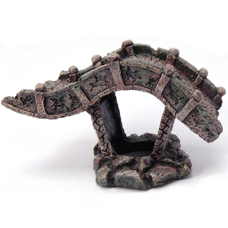 Curved Old Bridge Ornament - AllPondSolutions