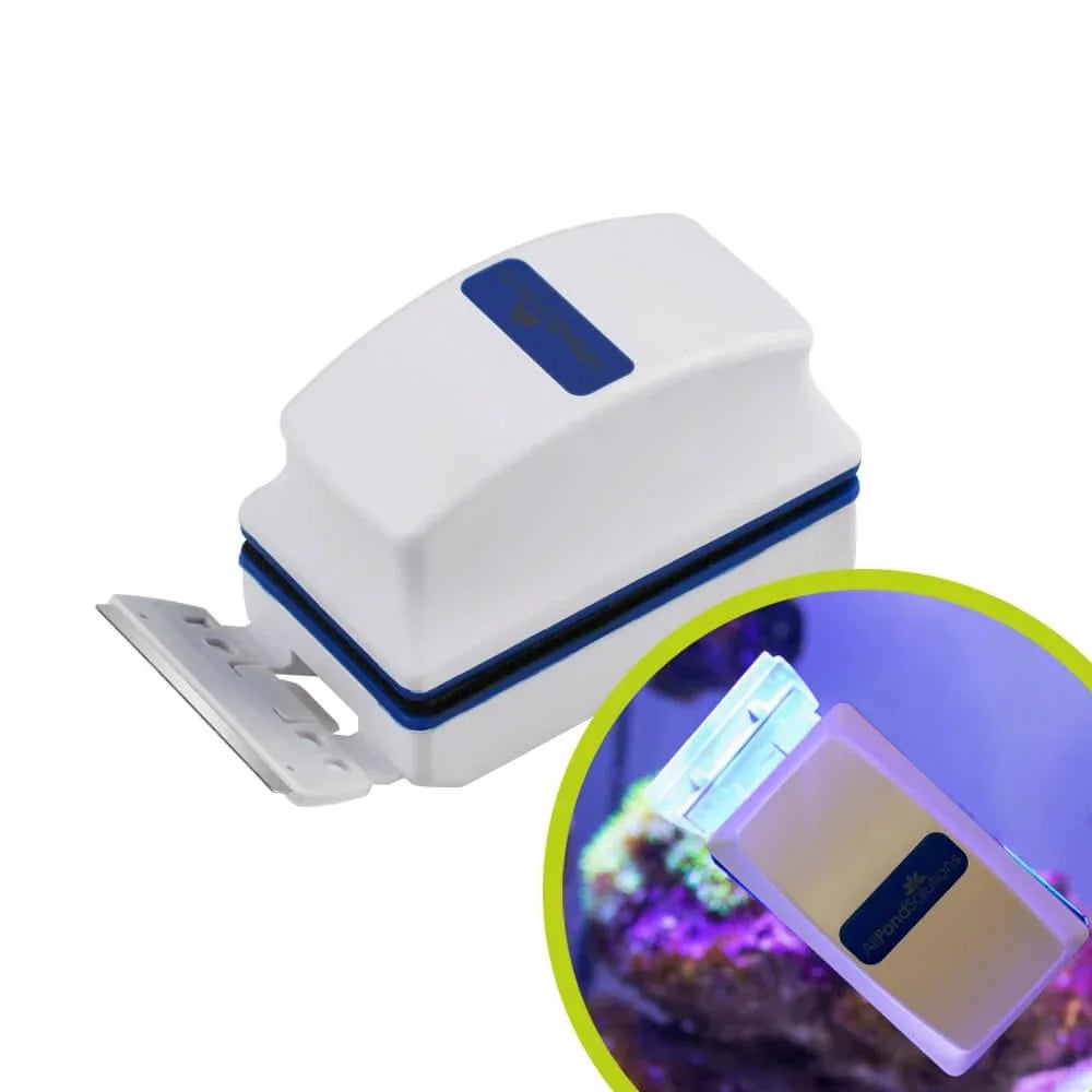 AllPondSolutions MAG-40 magnetic floating aquarium glass cleaner