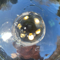 AllPondSolutions mirror globe vase 3-tier water feature with LED lights