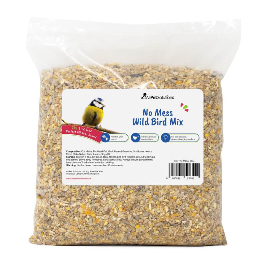 No Mess Wild Bird Mix 2kg - AllPondSolutions