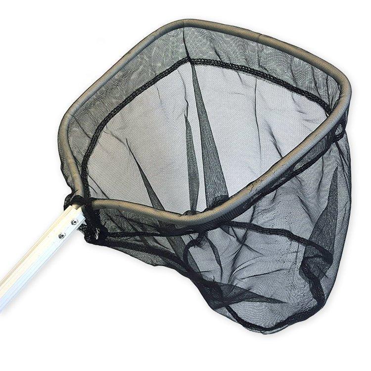 Pond Fish Catch Nets Rectangle Black - 90cm Handle - AllPondSolutions